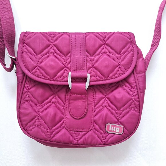 Lug Pink Signature Crossbody Bag - Picture 1 of 11